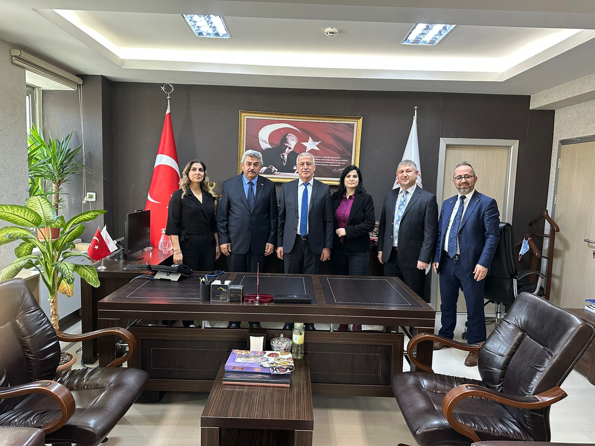 Çalışma B.İş Teftiş K. Başkanı Sn. Yaşar ATA Beyi Ziyaretimiz